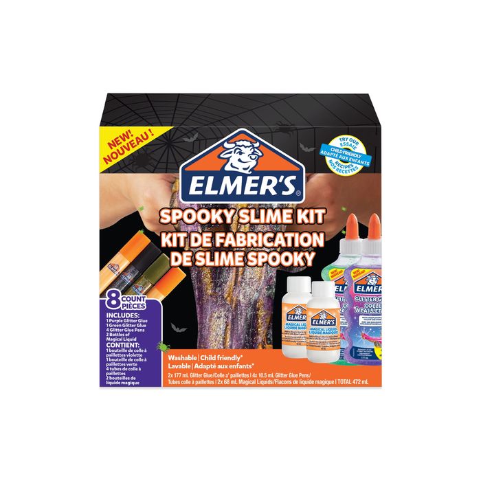 3026980976057-Elmers - kit de conception pour Slime -  Halloween --0