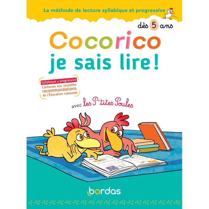 9782047358054-Cocorico je sais lire ! avec les p'tites poules - méthode de lecture syllabique et progressive dès 5 --0