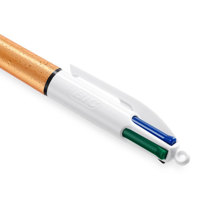 3086123595125-BIC 4 Couleurs - 12 Stylos à bille 4 couleurs - 1 mm - Festif--5