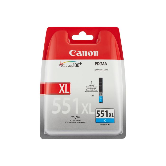 4960999904931-Canon CLI-551XL - cyan - cartouche d'encre originale-Avant-0