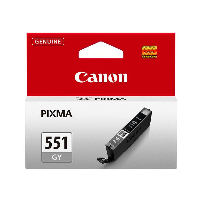 4960999904627-Canon CLI-551 - gris - cartouche d'encre originale-Avant-0