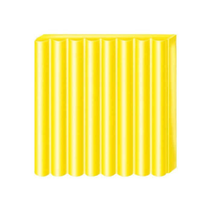 4006608810030-Pâte Fimo Effect - Jaune Translucide - 57G-Angle droit-0