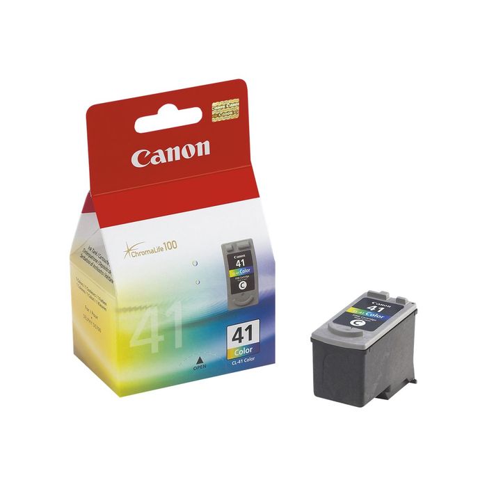 4960999273433-Canon CL-41 - cyan, magenta, jaune - cartouche d'encre originale-Avant-2