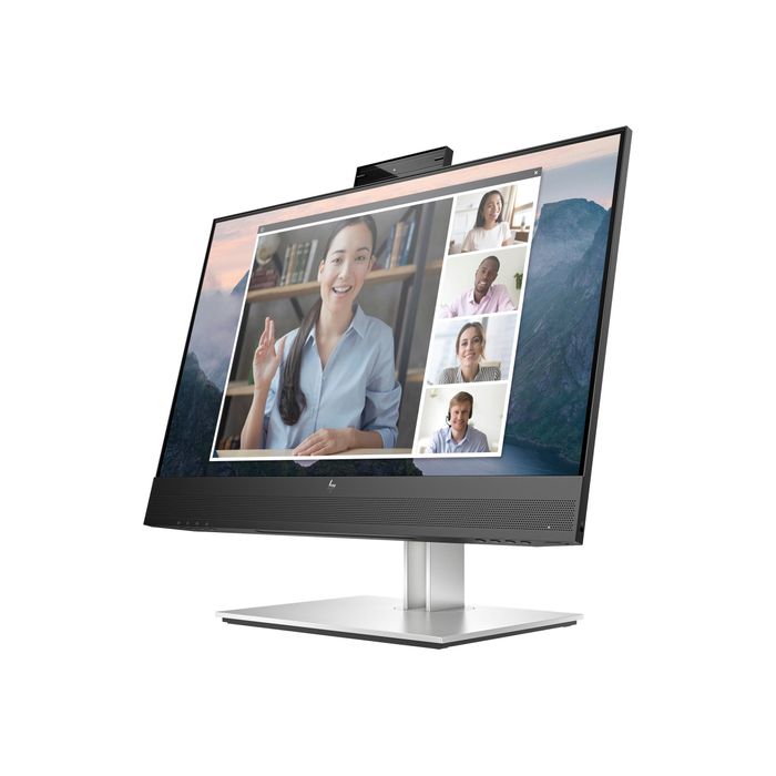 195122021795-HP E24mv G4 Conferencing Monitor - E-Series - écran LED 23.8" - Full HD (1080p) -Angle droit-1