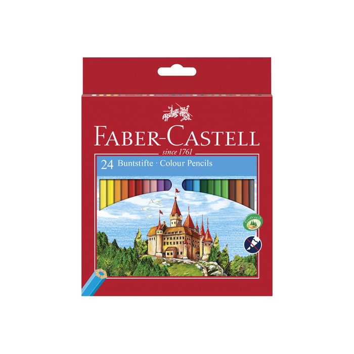 7891360580065-Faber-Castell - 24 Crayons de couleur-Avant-0