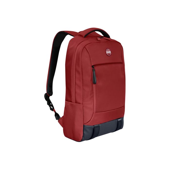 3567041404244-PORT Designs Torino II - Sac à dos pour ordinateur portable 15.6" - rouge-Angle gauche-2