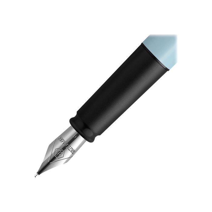 3026981052224-Waterman Allure - Stylo plume - bleu pastel - pointe fine-Gros plan-3