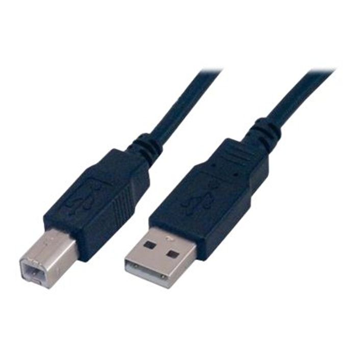 3700224736262-MCL Samar - câble USB 2.0 type A vers USB 2.00 type B (M) - 2 m-Angle droit-0