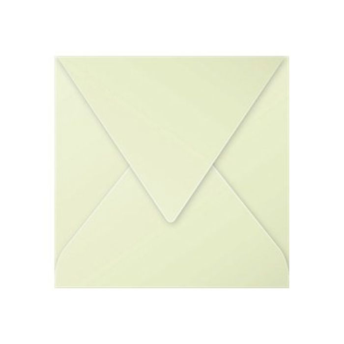 3329680554731-Pollen - 20 Enveloppes - 165 x 165 mm - 120 g/m² - vert bourgeon-Avant-0