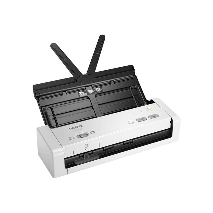 4977766792141-Brother ADS-1200 - scanner de documents A4 - portable - USB 3.0, USB 2.0 - 1200 ppp x 1200 -Angle gauche-2