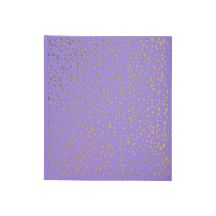 3130630003878-Exacompta Plum' - Livre d'or - 21 x 19 cm - 140 pages - violet-Avant-0