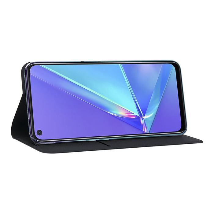 3571211440208-Bigben Connected - porte folio pour OPPO A72 - noir-Angle gauche-3