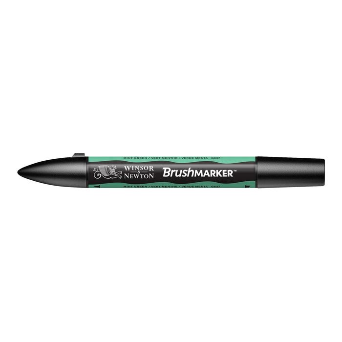 0884955042571-BrushMarker - Stylo pinceau et marqueur - vert menthe-Angle gauche-1