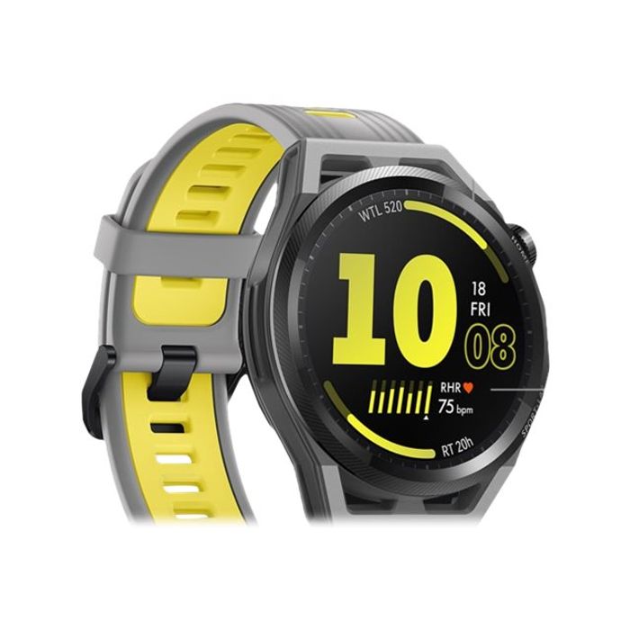 6941487240289-Huawei Watch GT Runner - montre connectée - gris-Gros plan-7