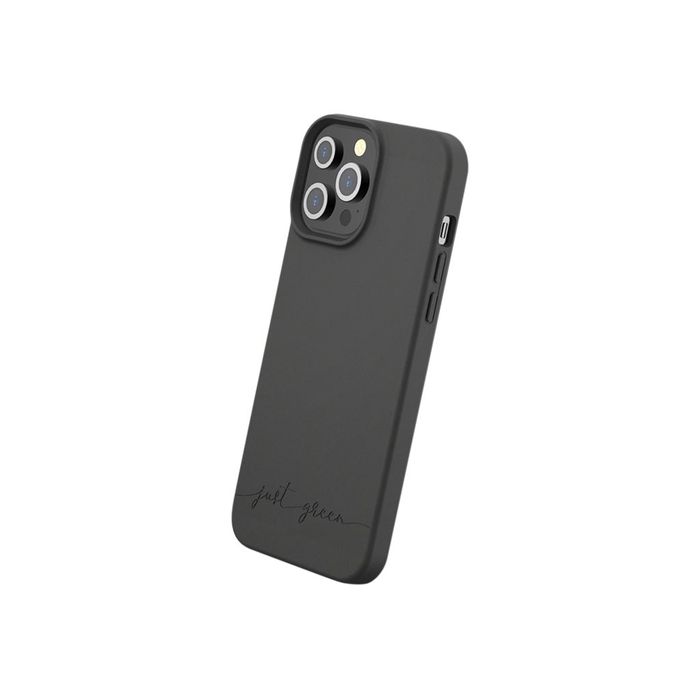 3571211463764-Just Green - coque de protection pour Iphone 13 Pro Max - noir-Angle droit-1