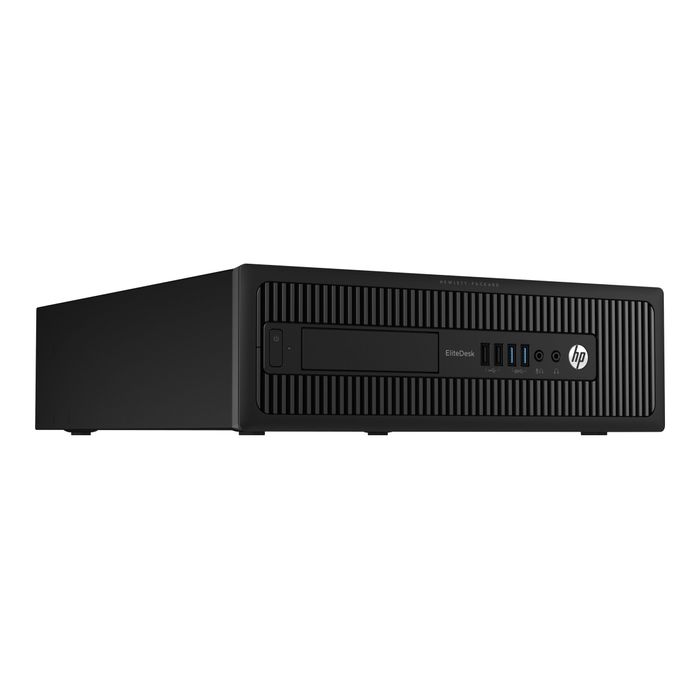 3700892012743-HP 800 G1 - unité centrale - SFF - Core i5 4570 3.2 GHz - 8 Go - SSD 256 Go-Angle gauche-2