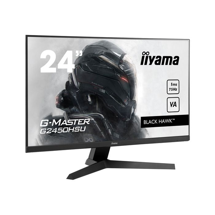 4948570119202-iiyama G-MASTER Black Hawk G2450HSU-B1 - écran LED 24" - Full HD (1080p)-Angle gauche-2