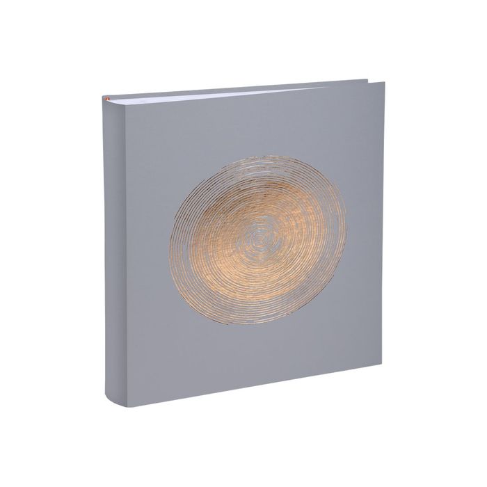 3130630162650-Exacompta Ellipse - Album photos 29 x 32 cm - 60 pages - gris-Angle droit-0