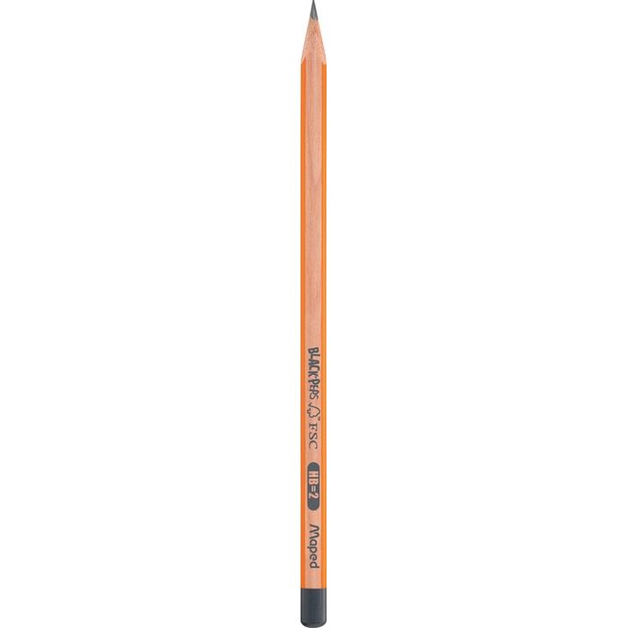 3154148500216-Maped Black'Peps - Crayon à papier - HB - 2,2 mm--1