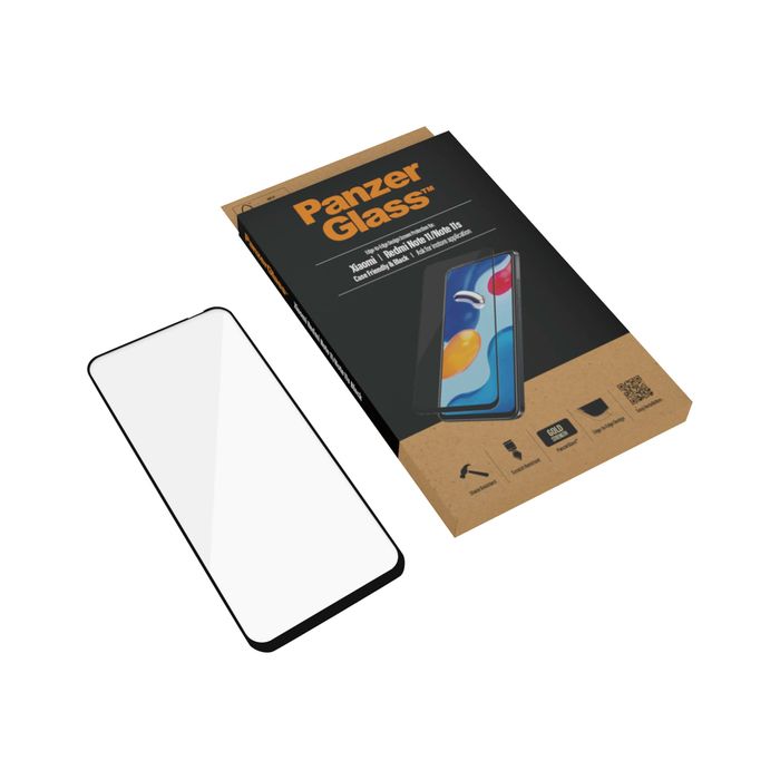 5711724080586-PanzerGlass - protection d'écran - verre trempé pour Xiaomi Redmi Note 11, Note 11S-Angle gauche-3