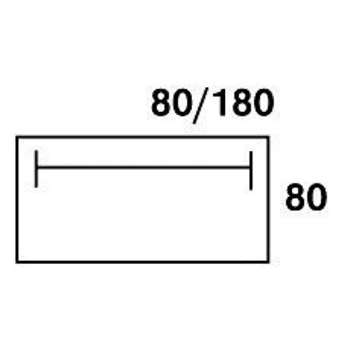 2012348123080-Bureau droit IDRA - L140 cm - Pieds alu - plateau Blanc perle--3