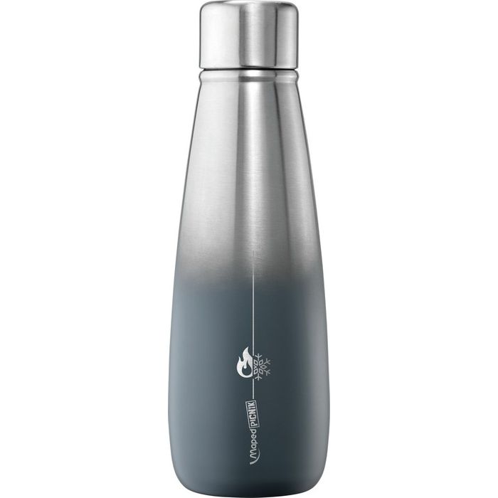 3154148711056-Maped Picnik Concept Adult - Bouteille isotherme 500 ml - gris--1