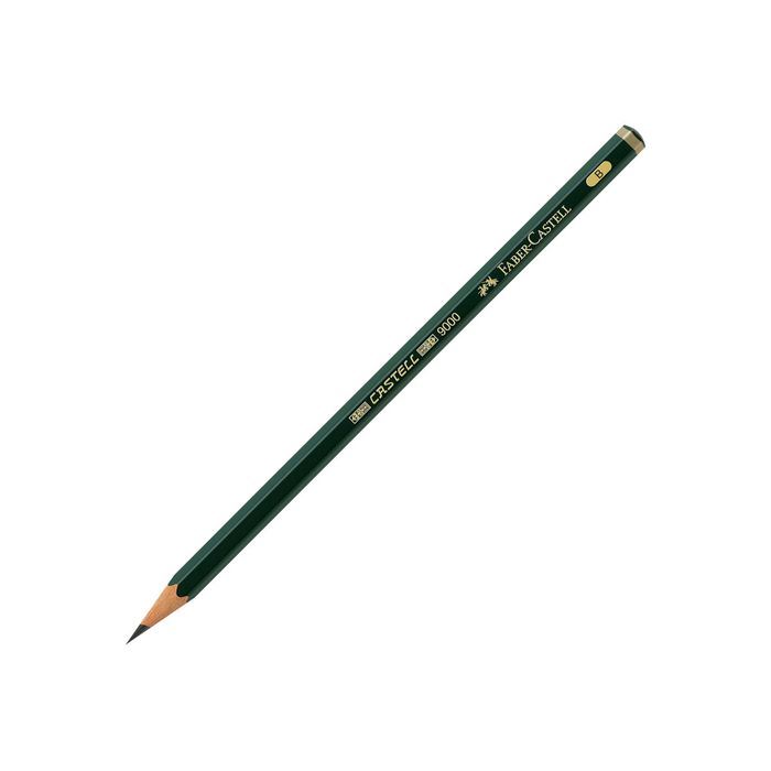 4005401190011-Faber-Castell 9000 - Crayon à papier - B-Angle gauche-1