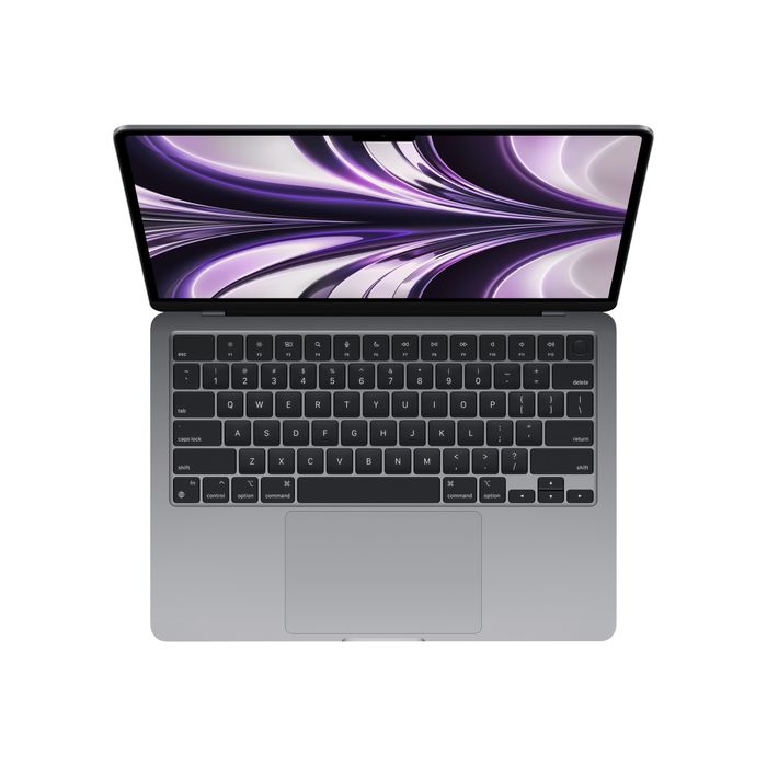 0404051386494-Apple MacBook Air - MacBook 13.6" - M2 - 8 Go RAM - 512 Go SSD - gris sidéral-Haut-3