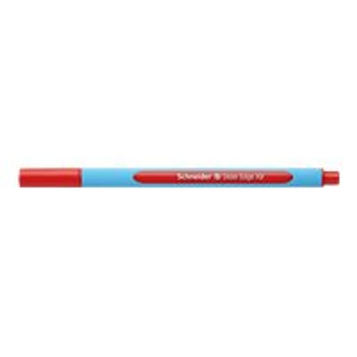 4004675075871-Schneider Slider Edge - Stylo à bille - rouge - 1.4 mm - trait large-Angle gauche-3