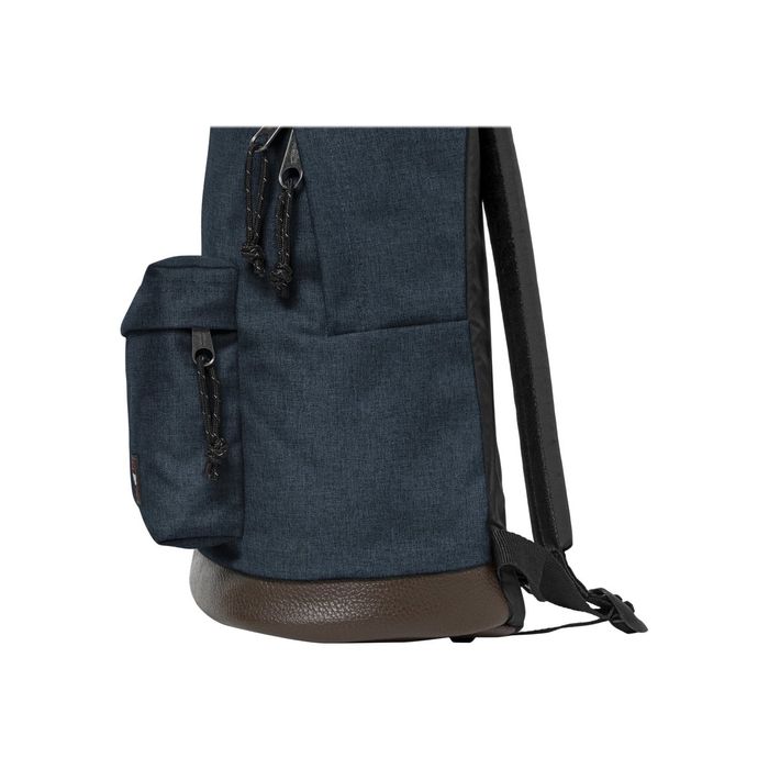 3663991045824-EASTPAK Wyoming - Sac à dos triple denim - fond renforcé-Gros plan-4