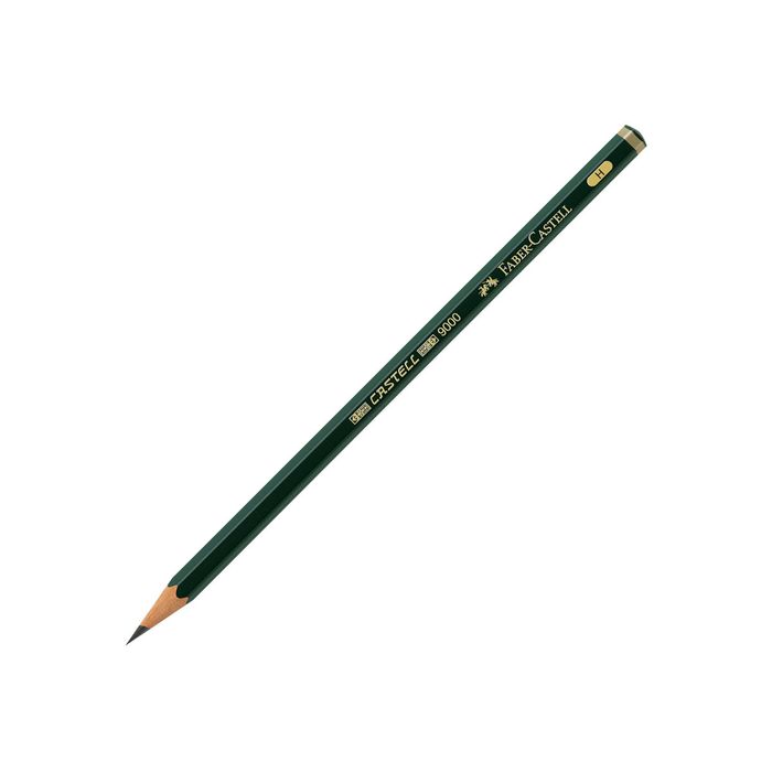 4005401190110-Faber-Castell 9000 - Crayon à papier - H-Angle gauche-0