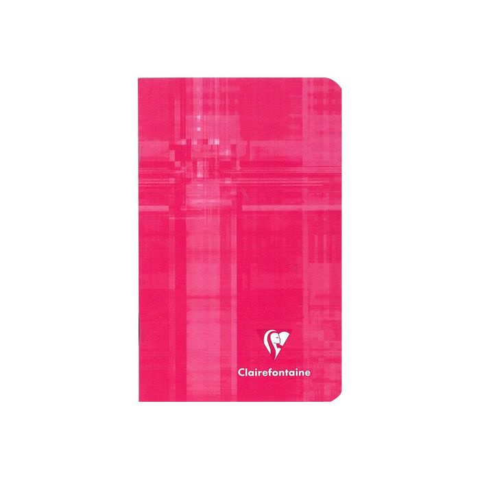 3329680358209-Clairefontaine - Carnet 7,5 x 12 cm - 48 pages - petits carreaux (5x5 mm) - disponible dans diffé-Avant-1