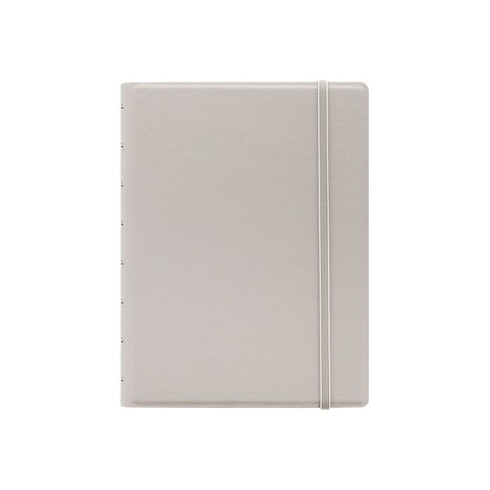 5059145414277-Filofax Classic - Carnet de notes à spirale A5 - gris pastel-Avant-0