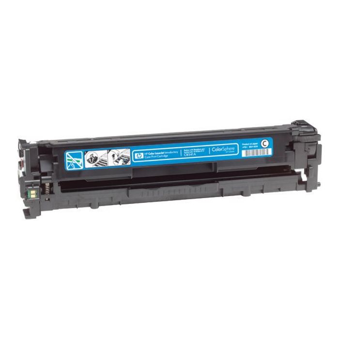 808736839181-HP 125A - cyan - cartouche laser d'origine-Angle gauche-1