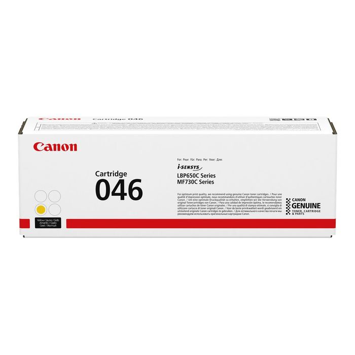 4549292073812-Canon 046 - jaune - cartouche laser d'origine-Avant-2