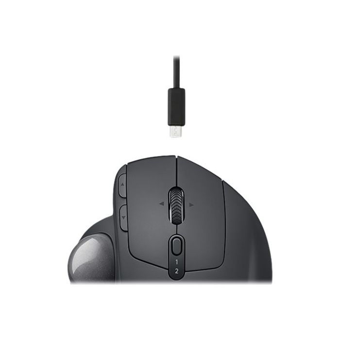5099206073081-Logitech MX Ergo - souris sans fil ergonomique avec trackball pour droitier - noir-Gros plan-12