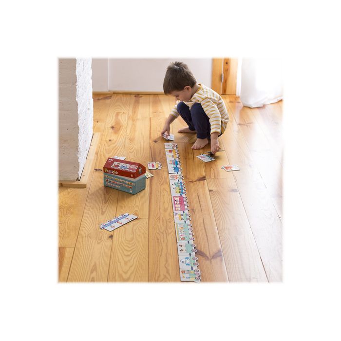 8410782164852-Apli Kids - Puzzle maisonnette - le train-Gauche-1