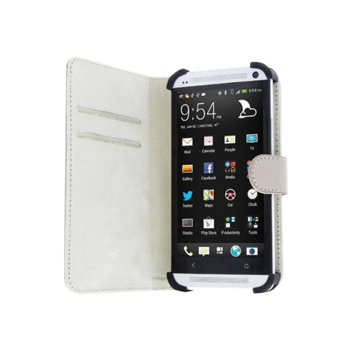 3303170071595-T'nB COSMOP UNIVERSAL FOLIO M - protection à rabat pour téléphone portable-Angle droit-0