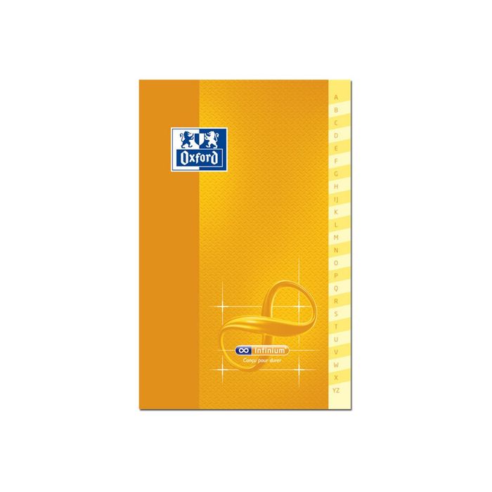 3020122871248-Oxford Infinium - Carnet 9 x 14 cm - 96 pages - petits carreaux (5x5 mm) - disponible dans différ-Avant-2