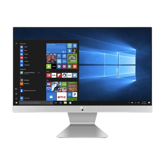 4711081573760-ASUS Vivo AiO V222GAK - Ordinateur tout-en-un 21,5" - Pentium Silver J5040 2 GHz - 4 Go - SSD 256 -Avant-1