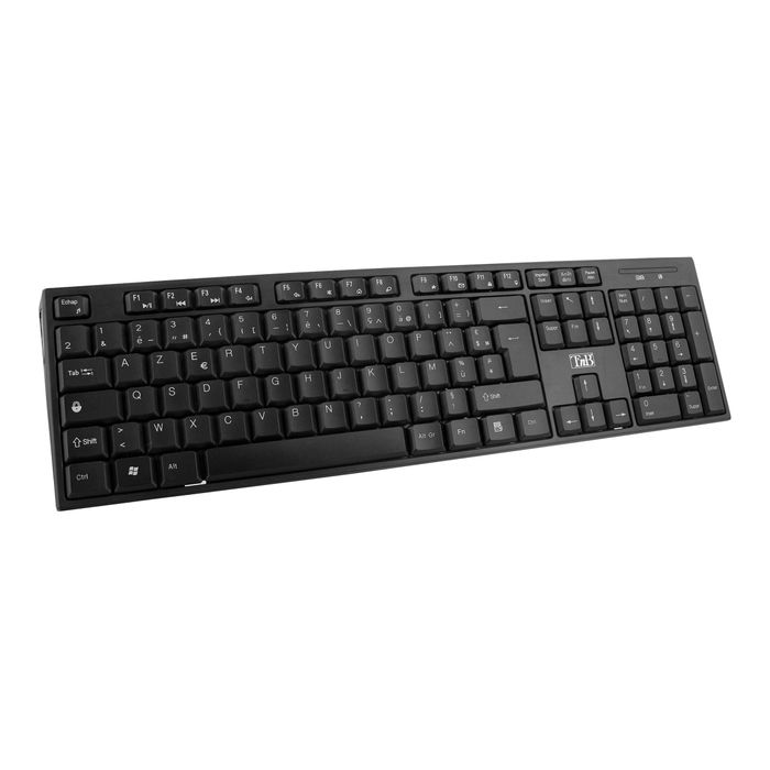 3303170098240-T'nB Classy - clavier sans fil - noir-Angle gauche-1