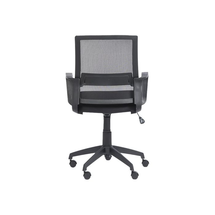 3760185020817-Fauteuil de bureau LIBERTY 01 - accoudoirs fixes - sans appui-tête - noir-Arrière-3