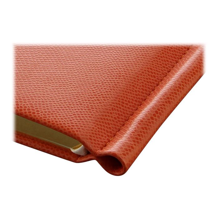 5012935375820-Letts Legacy Slim Pocket - Répertoire Carnet d'adresses de poche 8,5 x 15,3 cm - orange-Gros plan-1