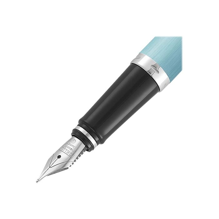 4014421366382-Online Vision Style - Stylo plume turquoise - pointe 0,5 mm-Gros plan-2