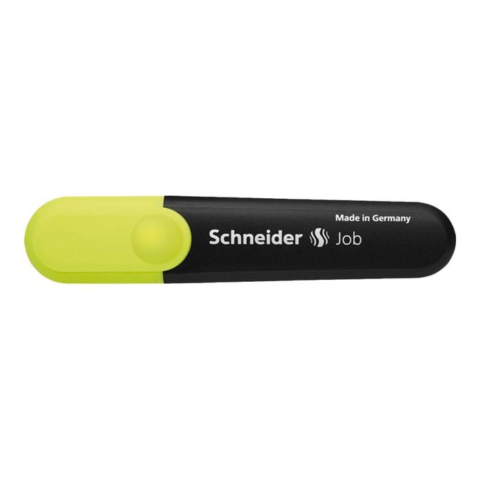 4004675015051-Schneider Job - Surligneur - jaune-Angle gauche-0