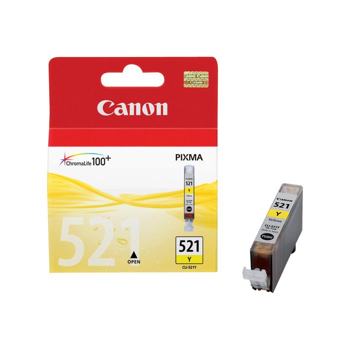 4960999577531-Canon CLI-521 - jaune - cartouche d'encre originale-Angle droit-0