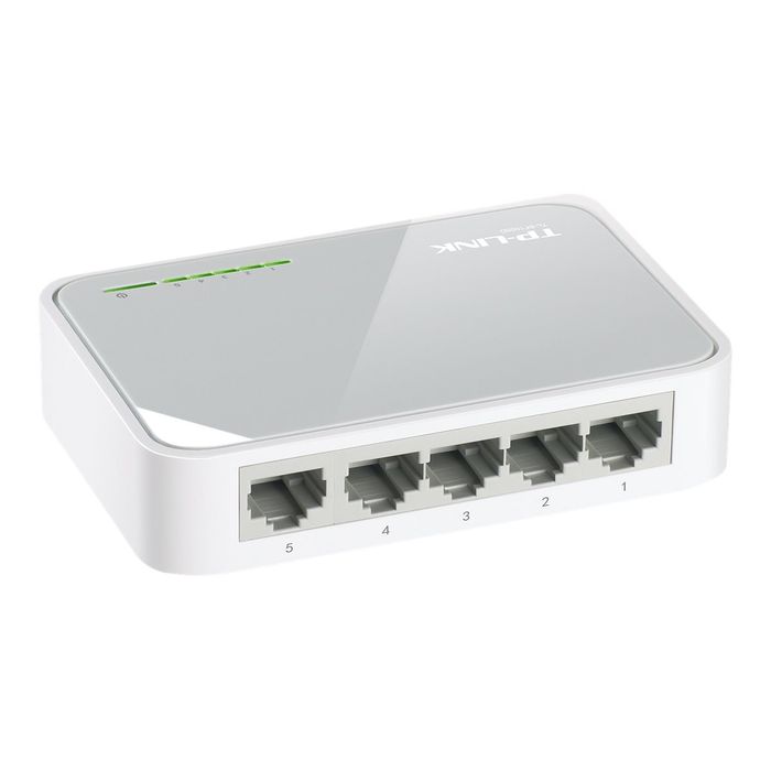 6935364020064-TP-Link TL-SF1005D - Switch de bureau 5 ports 10/100 Mbps-Arrière-4