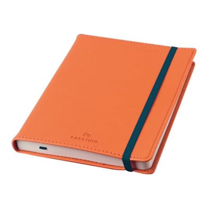 3108724521058-Oberthur Carmen - Carnet de notes A6 - marron-Angle droit-1