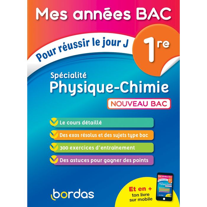 9782047357842-Mes années BAC - Cours-exercices Physique/chimie 1ère --0