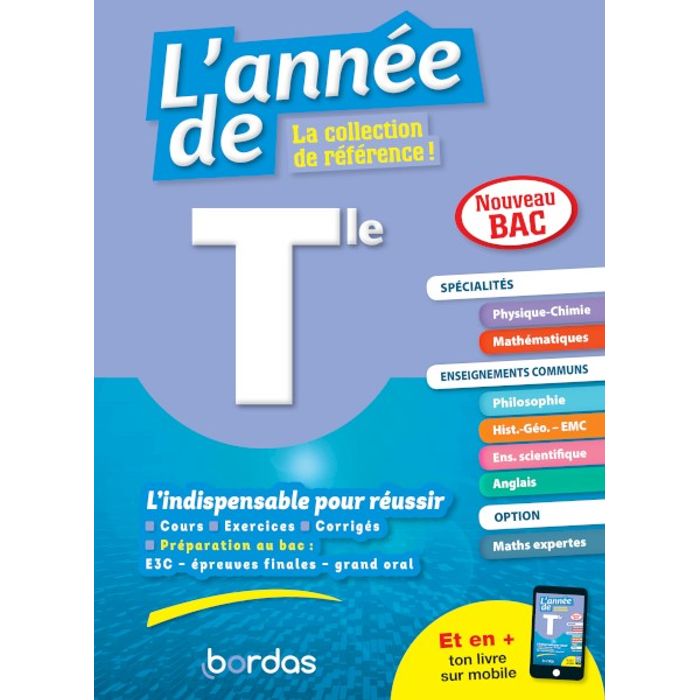 9782047358634-L'Année de Tle - Spécialités Physique-Chimie + Maths--0